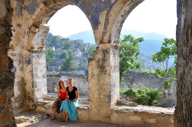 Kelly and Dasha in Turkey