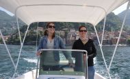 Motorboating Lake Como :)