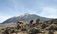 Porters on Kilimanjaro
